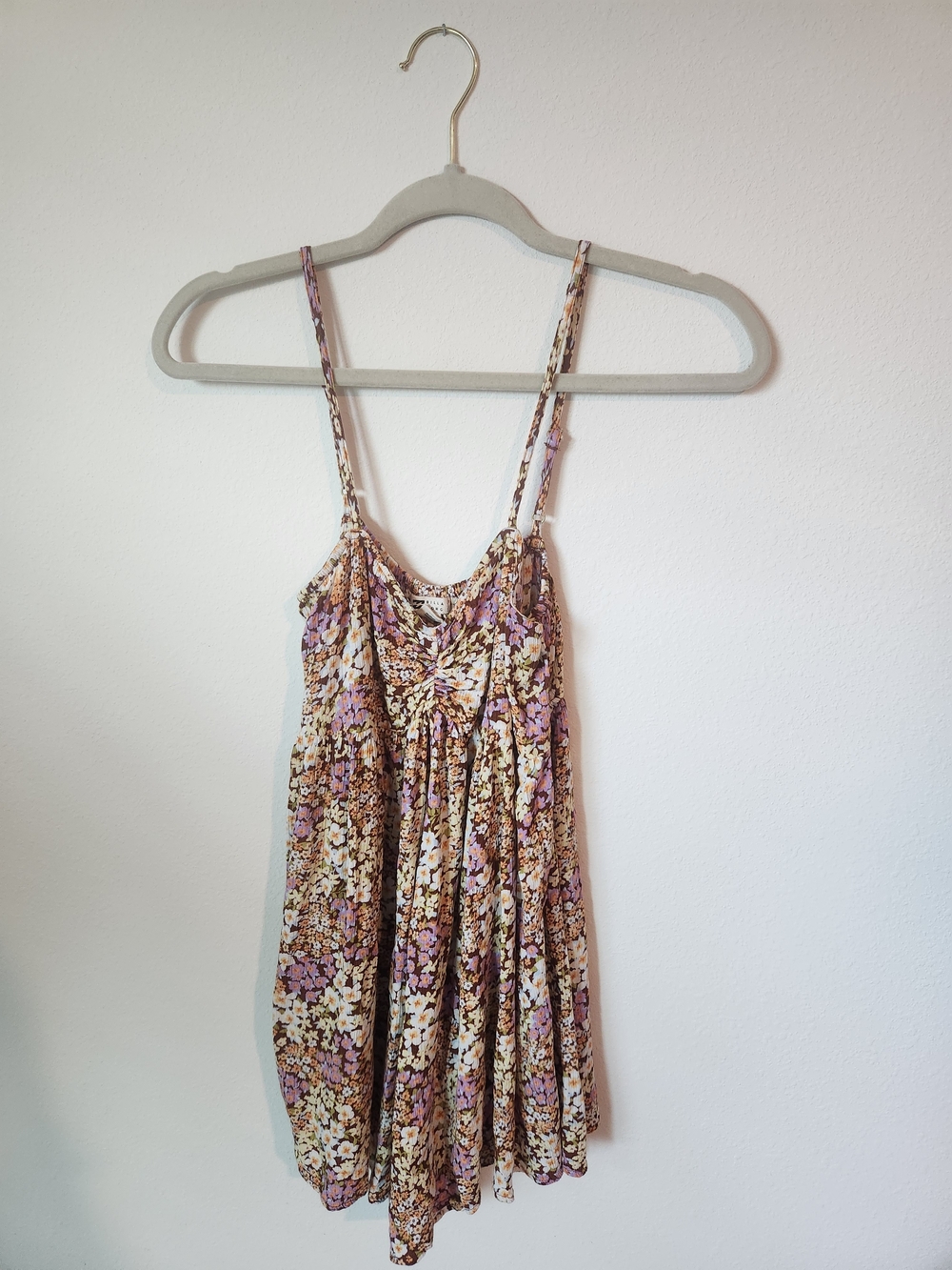 Billabong Floral Mini Romper in Floral Print